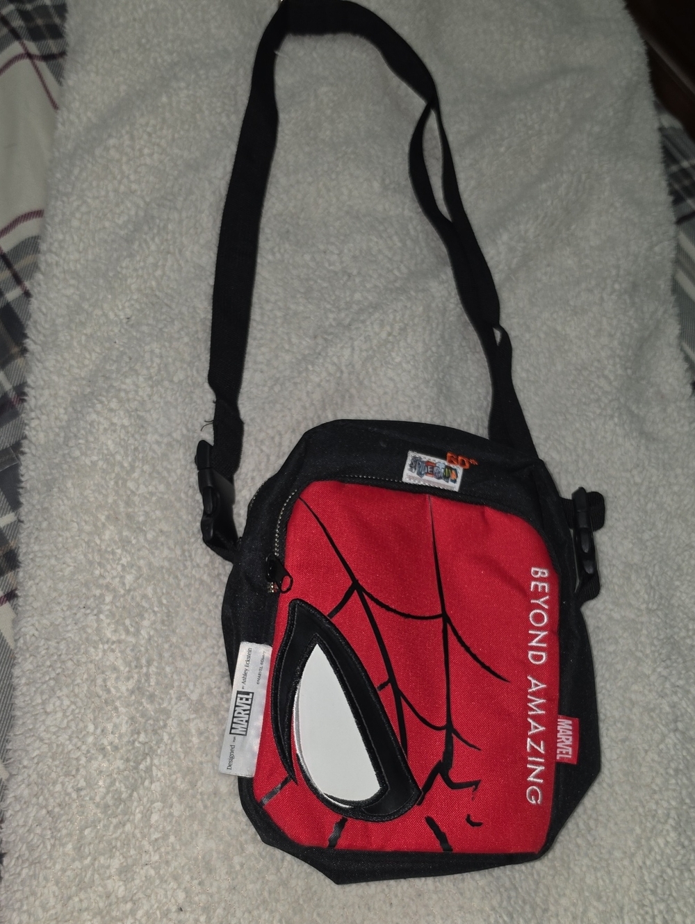 Marvel Red & Black Spider-Man Mini Shoulder Bag